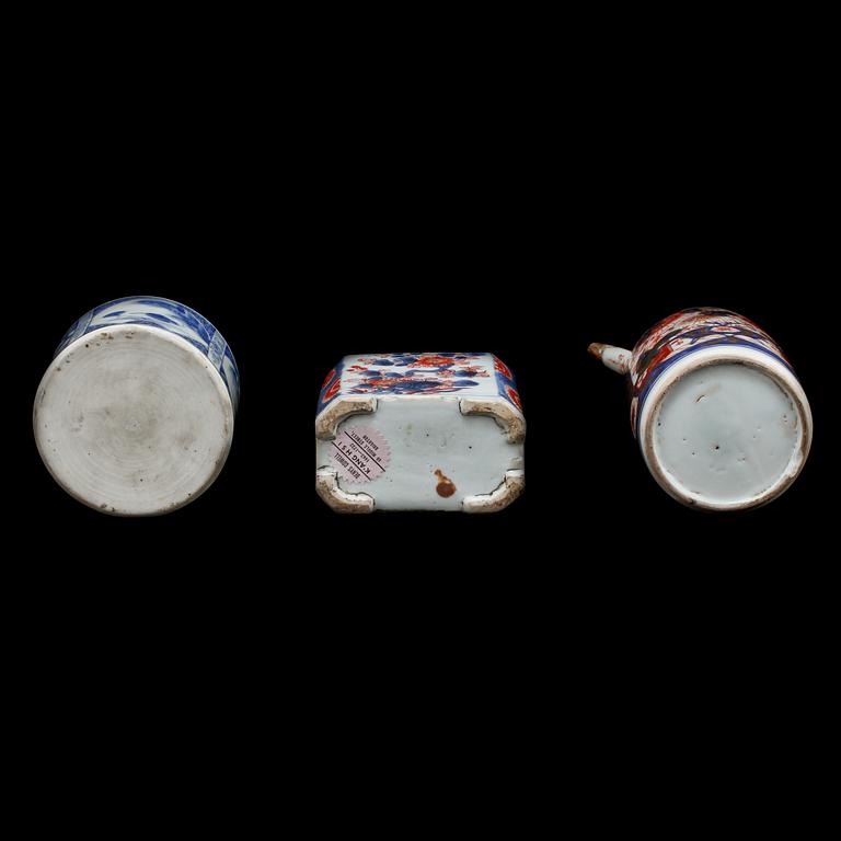 PARTI PORSLIN, 3 delar, porslin, Kina, 1900-tal.