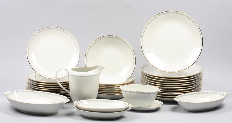 MATSERVIS samt KAFFESERVIS, ca 76 delar, porslin, Rörstrand.