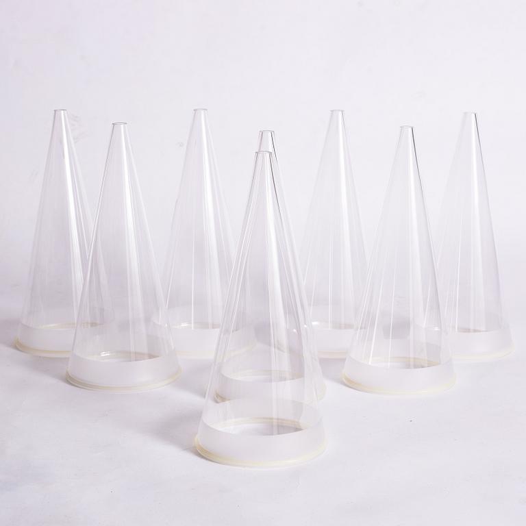 Achille & Pier Giacomo Castiglioni, a ceiling lamp, 'Fuchsia 8', Flos, Italy.