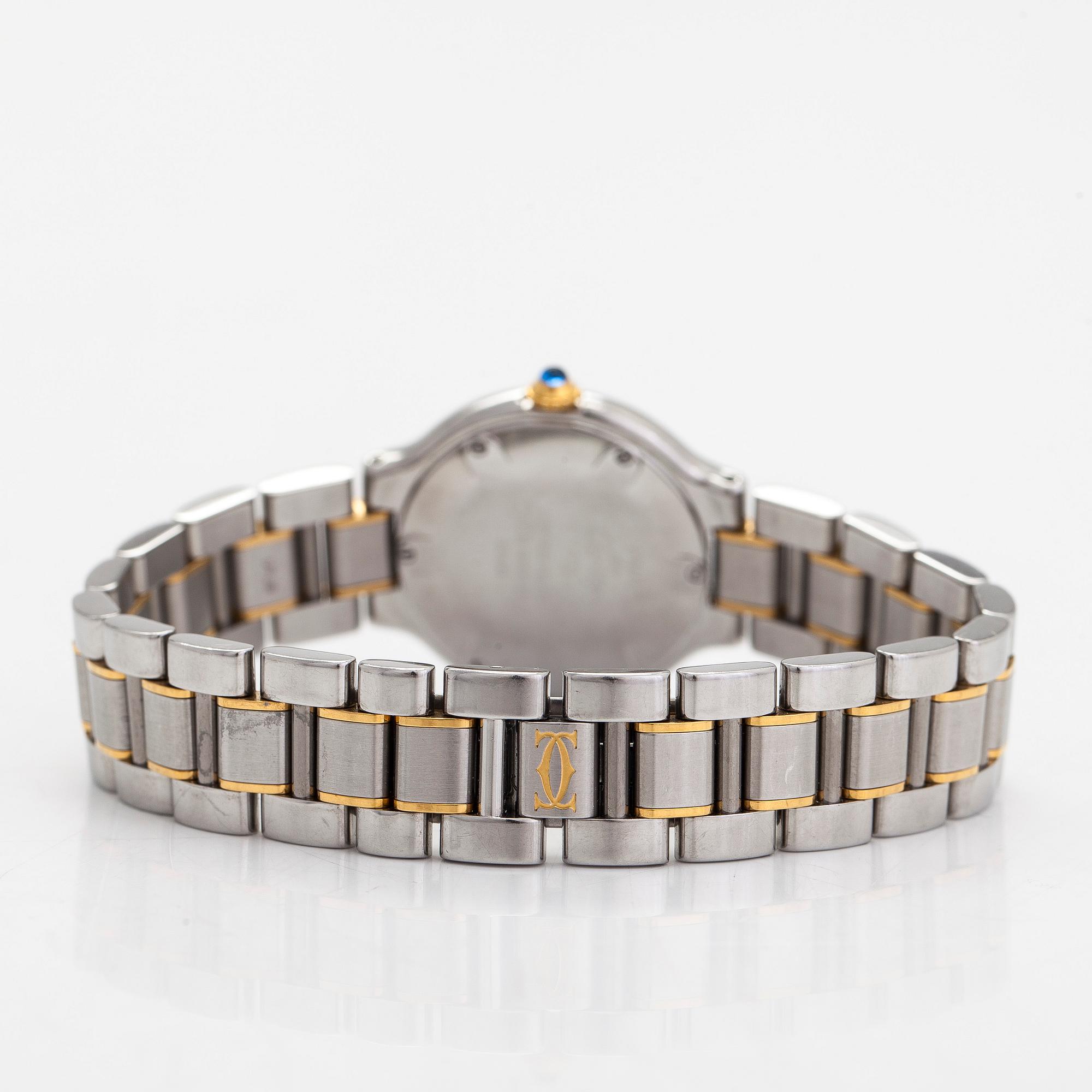 must de Cartier, Must 21, wristwatch, 28 mm.