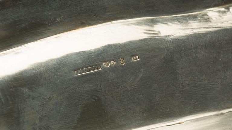 SERVERINGSFAT, rokokostil, silver AG Dufva 1913, ca 2000 gram.