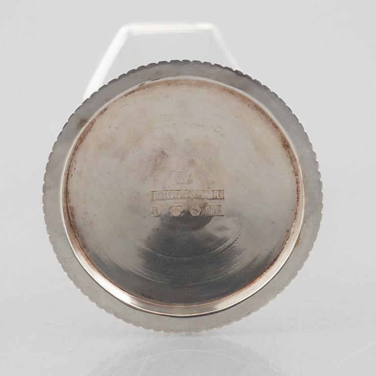 A Swedish Silver Vase, mark of Tore Kullander, Silversmén, Borås 1942.