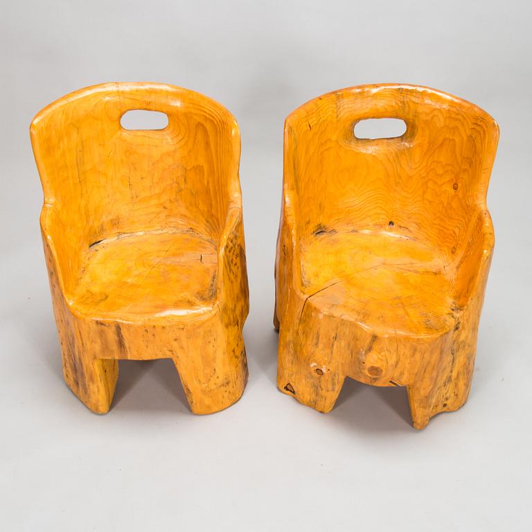 Two 20th century chairs.