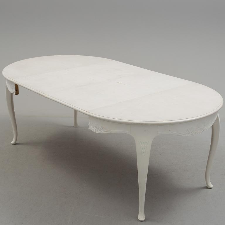 a rococo-style dining table from the 20th century.