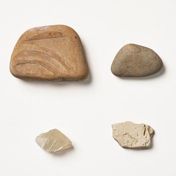 Grand Tour souvenirs, nine pieces, Italy, 19th century.