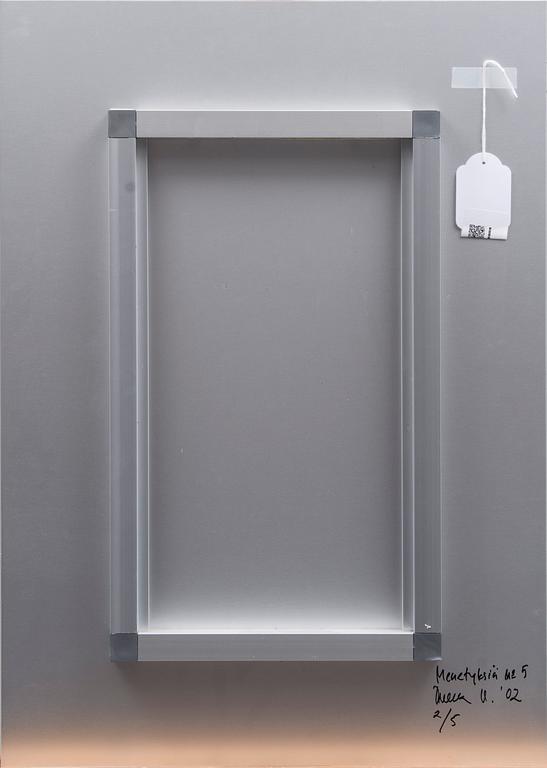 ONERVA UTRIAINEN, C-print monterad på aluminium, a tergo signerad, numrerad 2/5, och daterad -02.