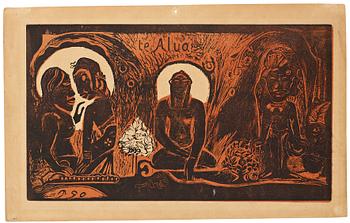 Paul Gauguin, Te Atua (The Gods), from Noa Noa.