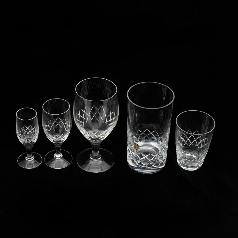 SERVISDELAR, 43 st, glas, Johansfors, 1900-talets mitt.