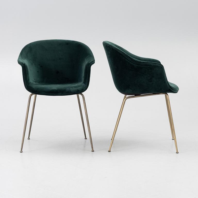 GamFratesi, six 'Bat Dining chairs', Gubi.