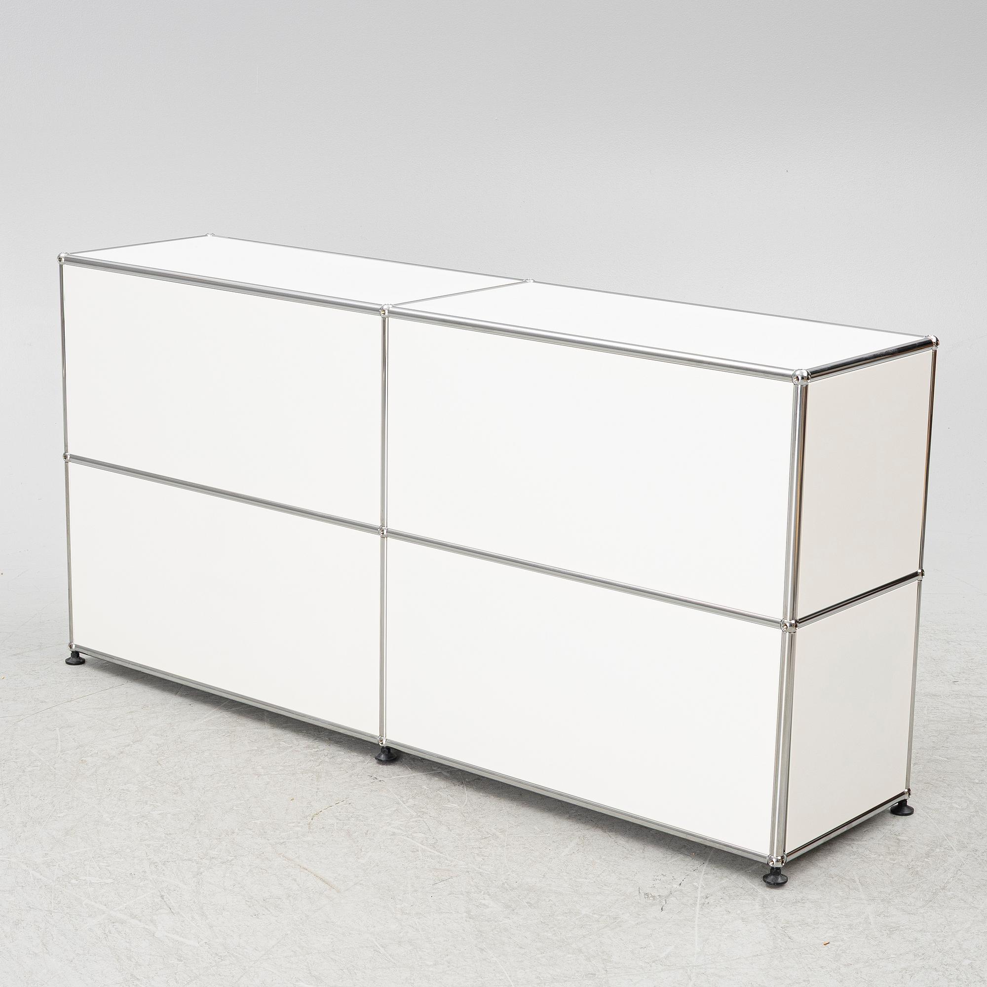 Fritz Haller & Paul Schärer, sideboard "E2", USM Haller, 2000-tal.