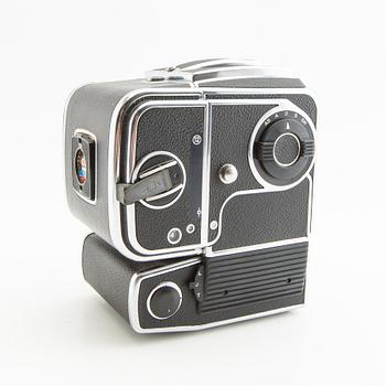 Kamera Hasselblad 500 EL/M kamerahus och objektiv.