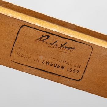 Bertil Fridhagen, stolar, 6 st, "Reno", Bodafors, 1957-58.