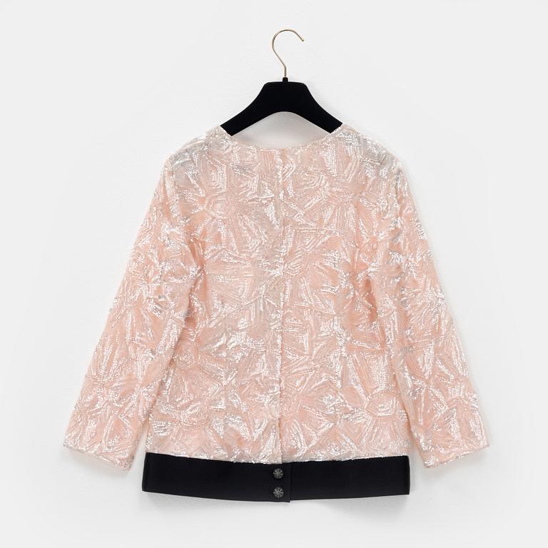 Chanel, a silk blouse, size 34.