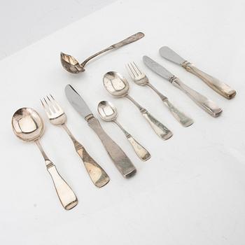 Cutlery silver 86 pcs "Uppsala" MGAB 1959-1964, 1988.