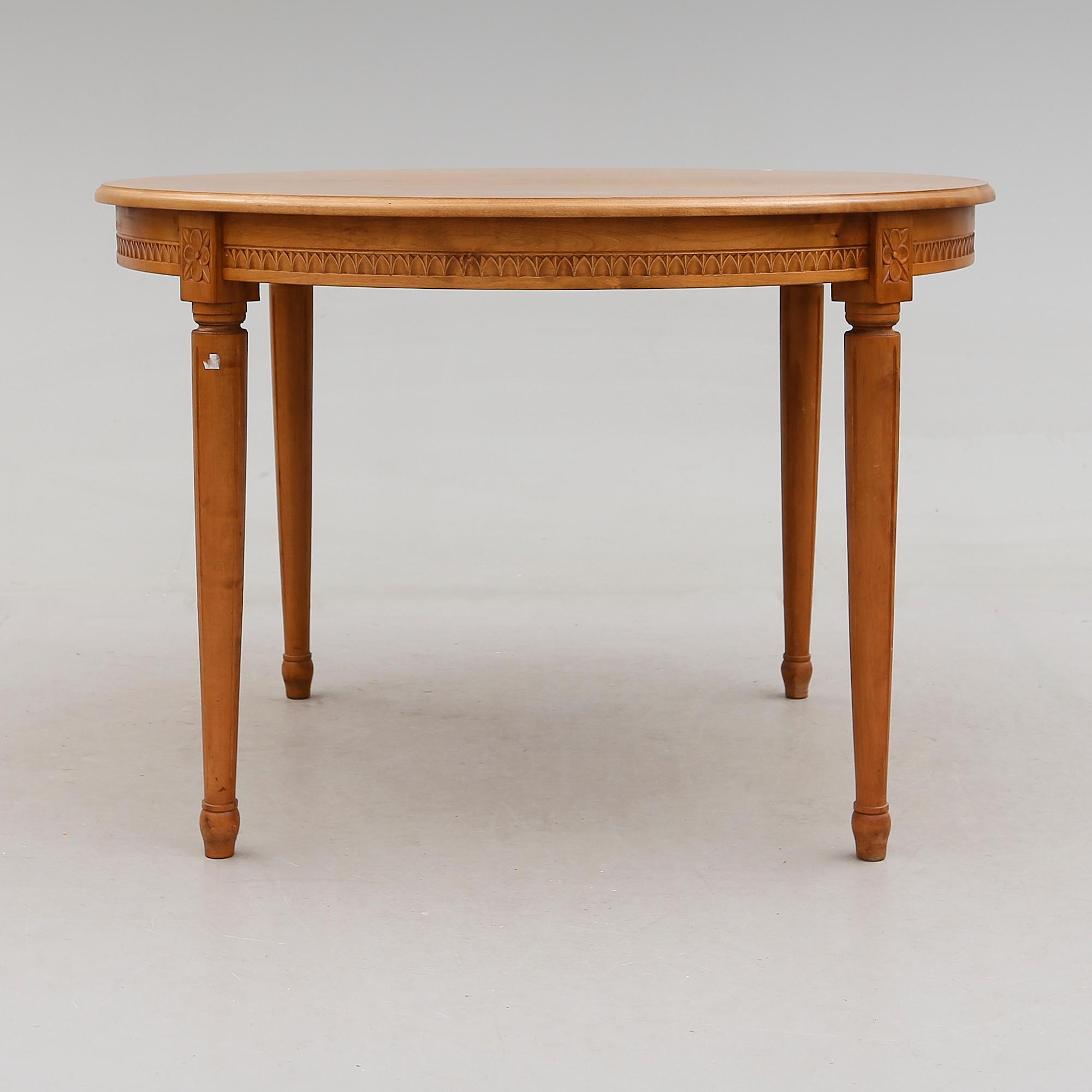 MATBORD, gustaviansk stil, 1900-talets andra hälft.