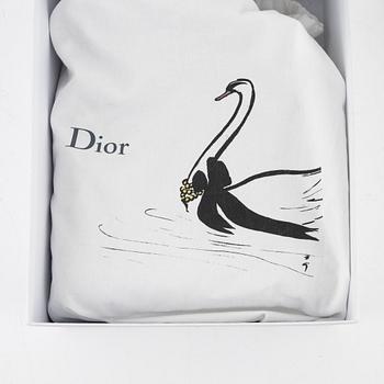 Christian Dior, A Ultramatte Gray Stone Cannage Calfskin 'Lady Dior my ABCDIOR bag'.