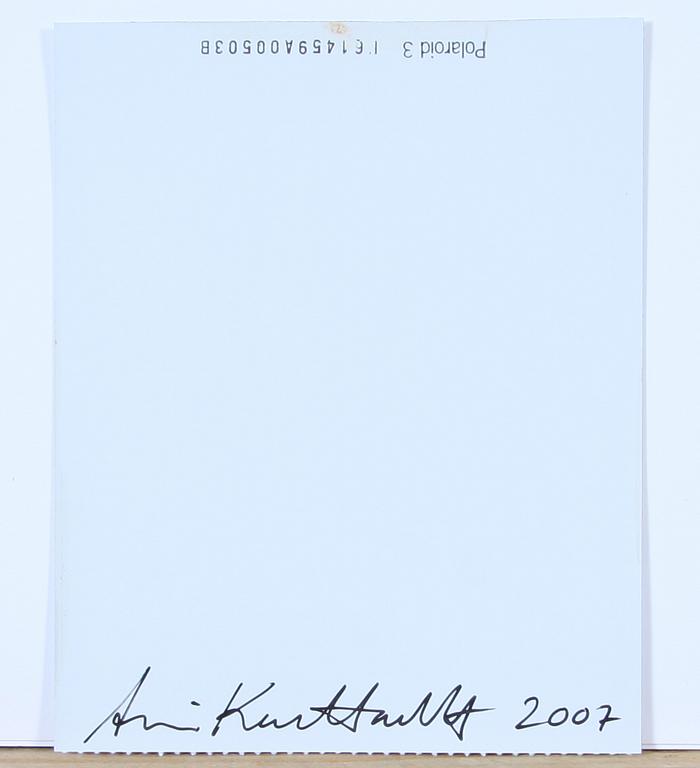 ANNIKA VON HAUSSWOLFF, fotografi, SAK-edition 2007.