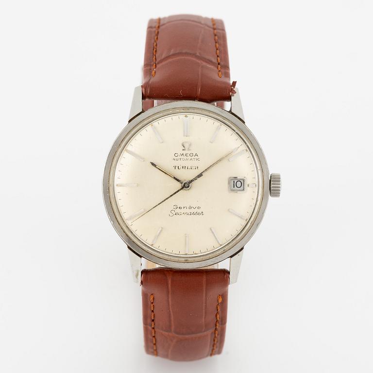 Omega, Genève, Seamaster, "Türler", wriswatch, 34,5 mm.