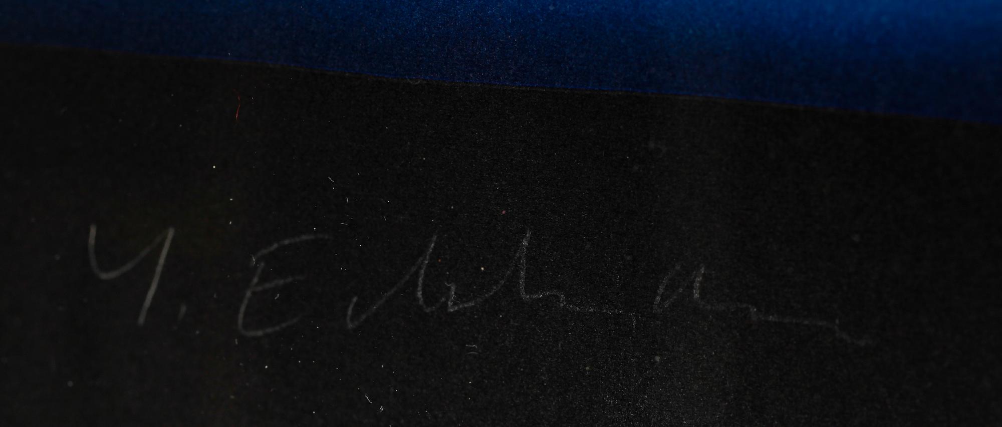 YRJÖ EDELMANN, färglitografi, signerad, numrerad 146/199.