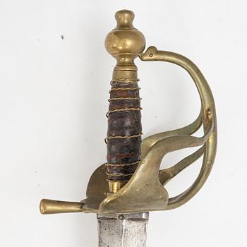 A Swedish cavalry sword 1773 pattern.