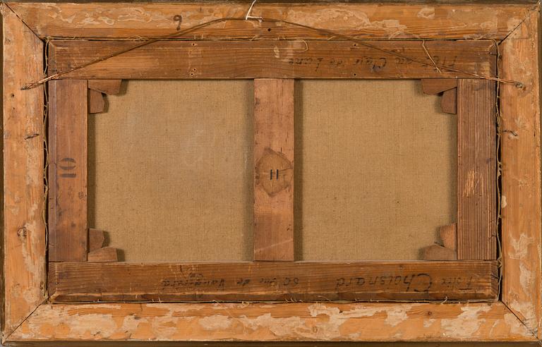 FELIX CHOISNARD, oil on canvas, signed.