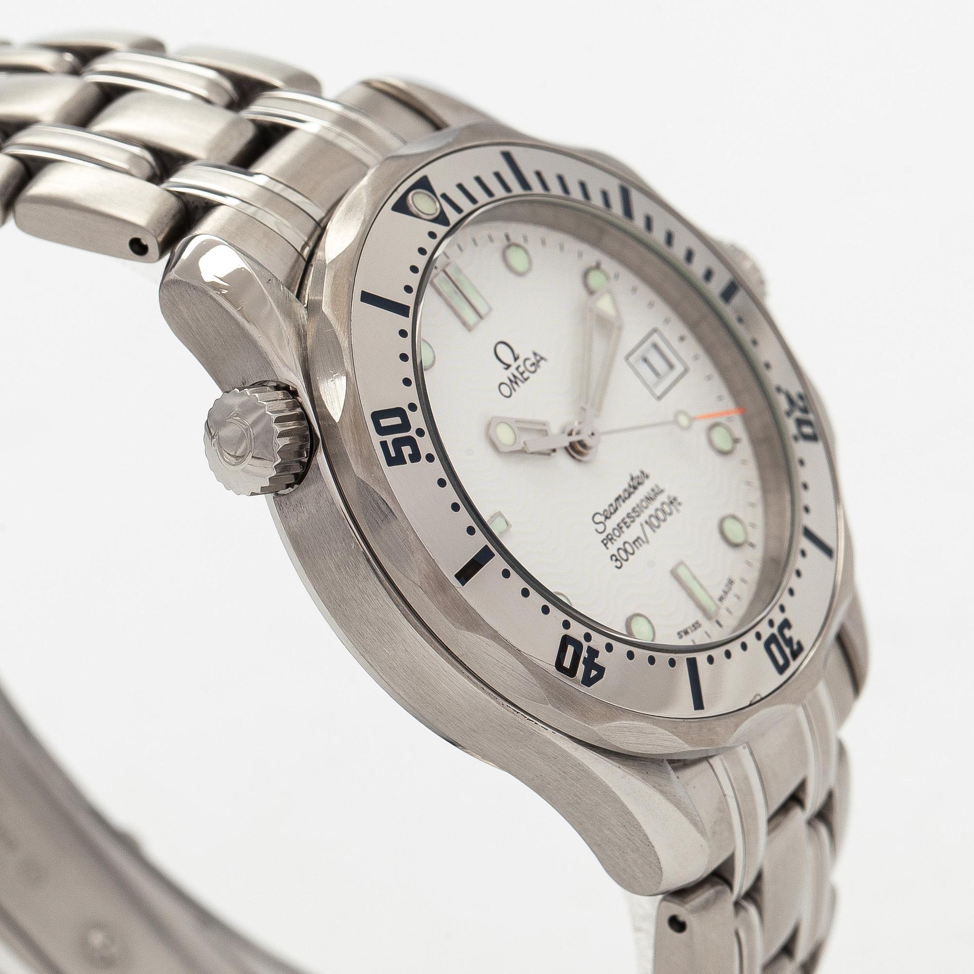 Omega, Seamaster, Professional, 300m, armbandsur, 36,5 mm.