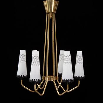 A 1950's ceiling light.