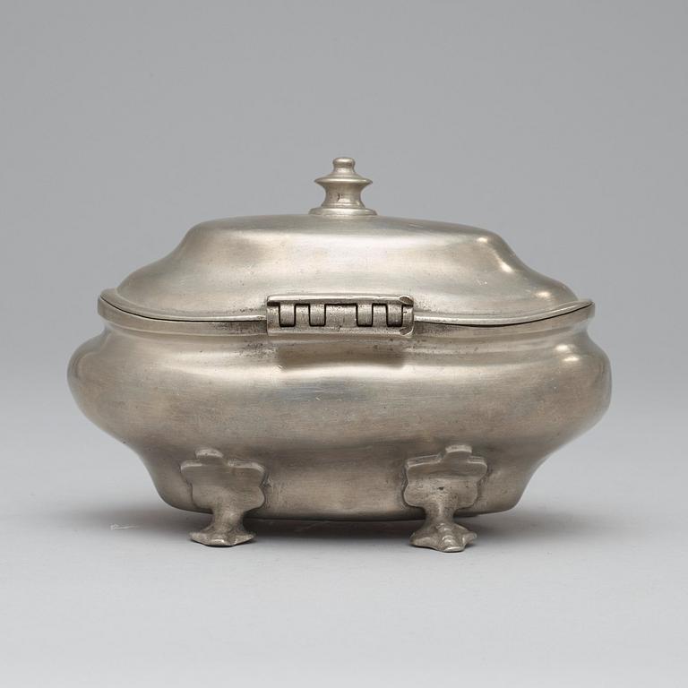 OBLATSKRIN, av Johan B. Sundberg 1786, mästare i Göteborg 1781-1812.