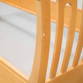 A pair of beds by Carl Malmsten for Åfors Möbelfabrik, second half of the 20th century.