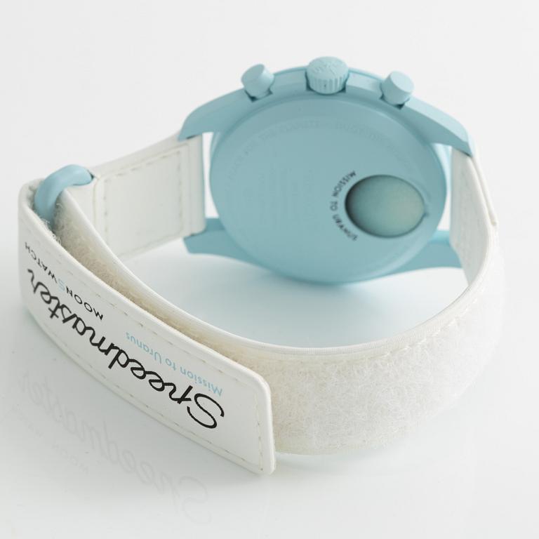 Omega/Swatch, MoonSwatch, "No Reserve", collection of 14 pcs, chronograph, wristwatches, 42 mm.