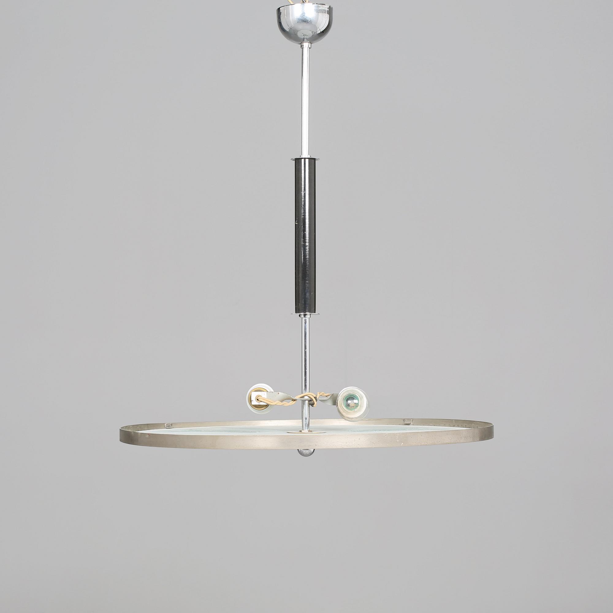 TAKLAMPA, 1930/40-tal, höjd ca 75 cm.