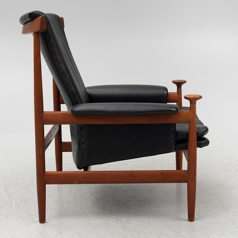 Finn Juhl, a 'Bwana' easy chair, France & Son, Denmark.