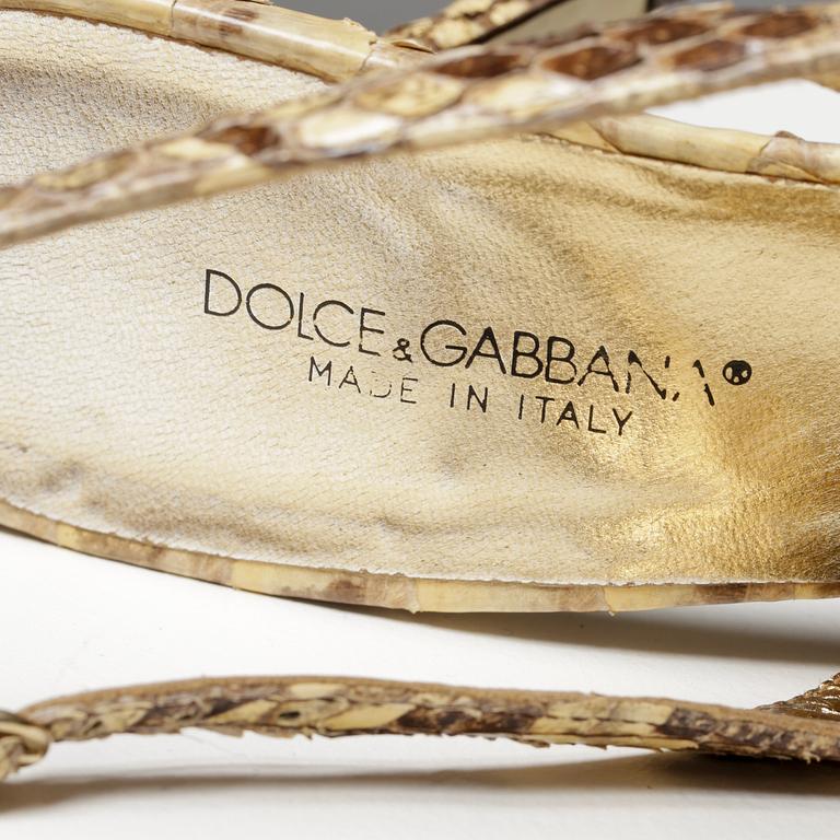 SKOR, Dolce & Gabbana, storlek 37.