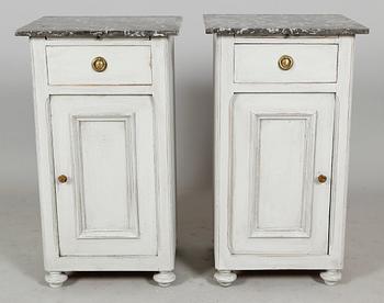 NATTDUKSBORD, 1 par, tidigt 1900-tal.