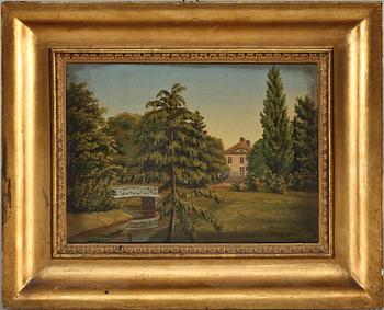 OKÄNDA KONSTNÄRER, 3 st, oljor på duk, 1800-tal.