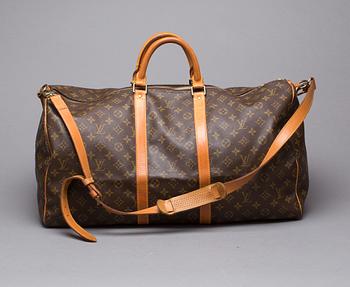 VÄSKA, "Keepall Bandouliere 55", Louis Vuitton, 1988.