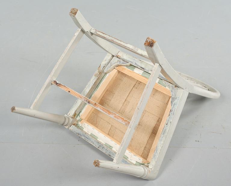 STOL, sengustaviansk, Olof Ericsson, Strekered, sent 1700-/ tidigt 1800-tal.