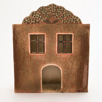 HELJÄ LIUKKO-SUNDSTRÖM, uniikki lampetti, signeerattu Heljä Liukko-Sundström 2014.