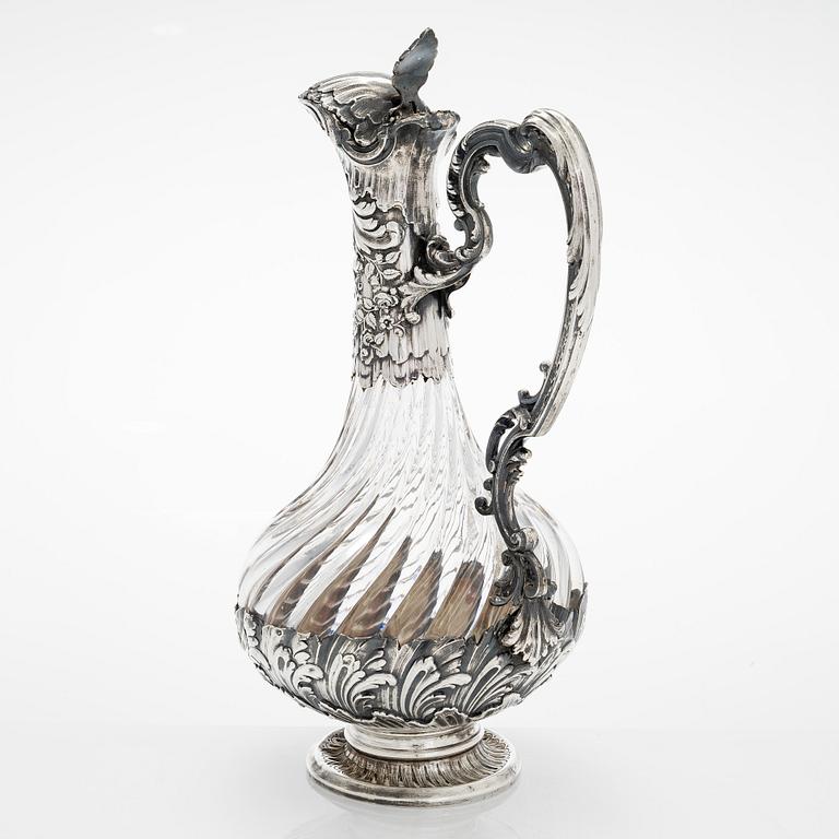 Labat François, Viinikannu, hopea, lasi, Pariisi Paris 1897-1920.