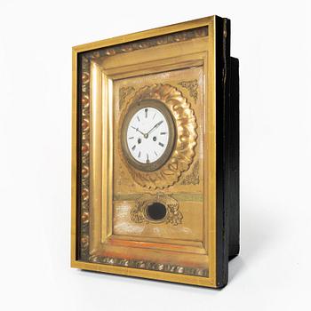 A wall clock. Germany, 19th Century.