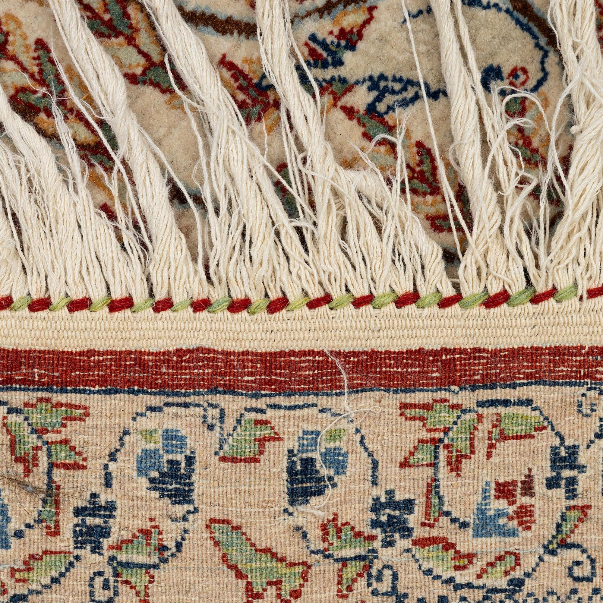 Matta, semiantik Nain Tudeshk, centrala Persien, ca 244 x 148 cm.