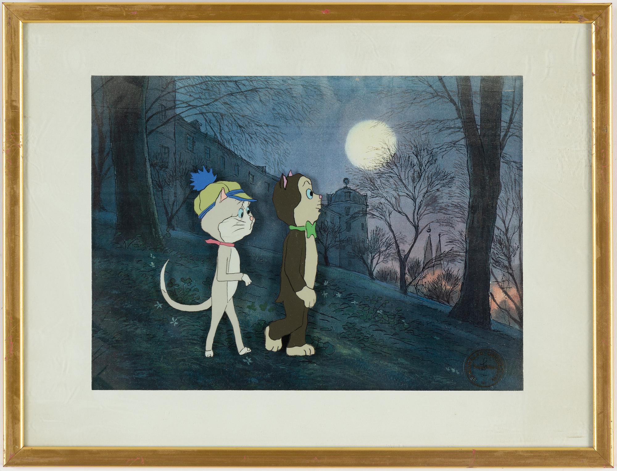 FILMCELLER, 14 stycken, original, ur "Pelle Svanslös", Team Film.