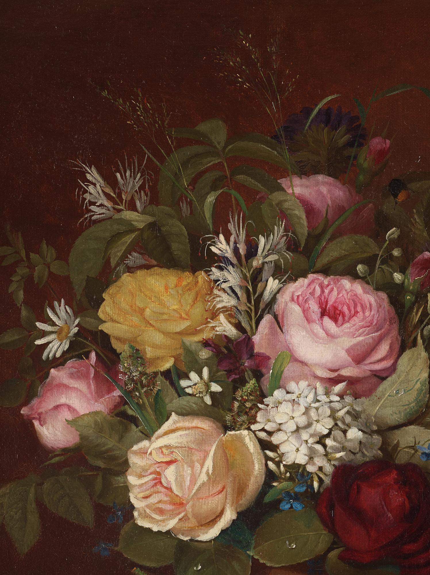 A late 19th century oil painting, probably from Denmark.