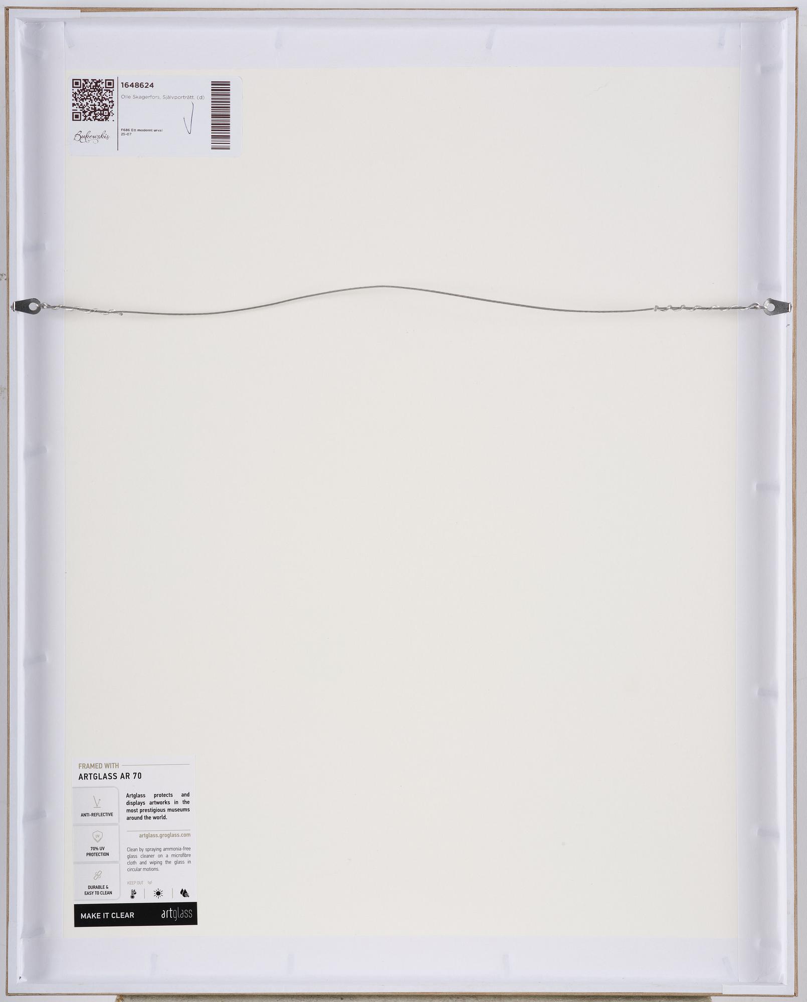 Olle Skagerfors, Portrait.