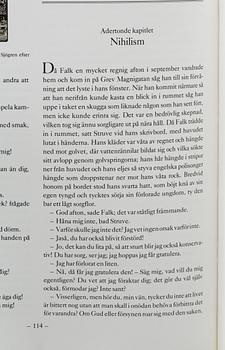 PRAKTBAND, RÖDA RUMMET, August Strindberg, numrerad 563/777. Forum, Borås, 1979.