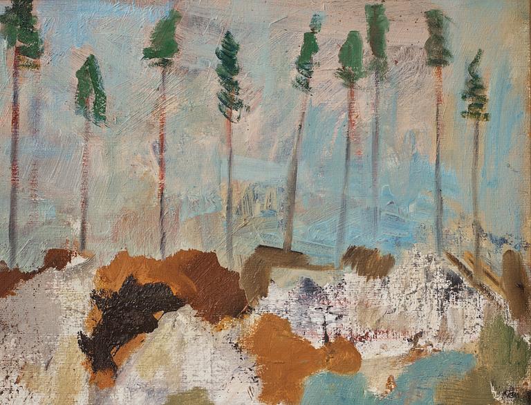 Nils Söderberg, Pine trees.