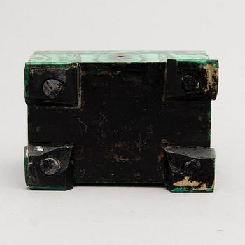 A MALACHITE BOX, Russia early 19th century.