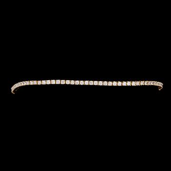 1096. ARMBAND, briljantslipade diamanter, tot. ca 1.50 ct.