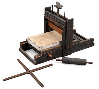 LITOGRAFISK HANDTRYCKPRESS, S.K. "RIVARPRESS".