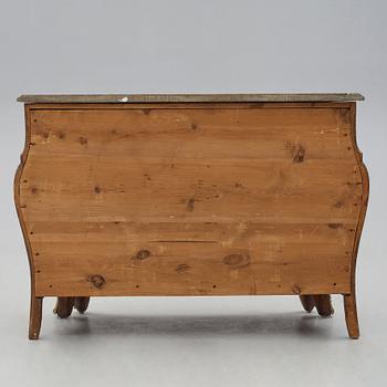 A Swedish Rococo commode by Jöns Efverberg (master in Stockholm 1768-1777).